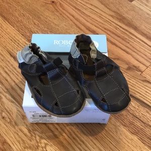 Robeez Fisherman Brown Sandal